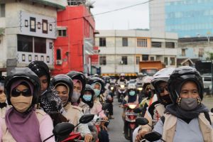 Bawaslu Kerahkan Perempuan, Patroli Anti Politik Uang Panwas Se-Bandarlampung