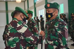 Brigjen TNI Toto Jumariono Pimpin Sertijab Kasrem 043/Gatam dan Laporan Korps Kaslog, Kasiter Kasrem