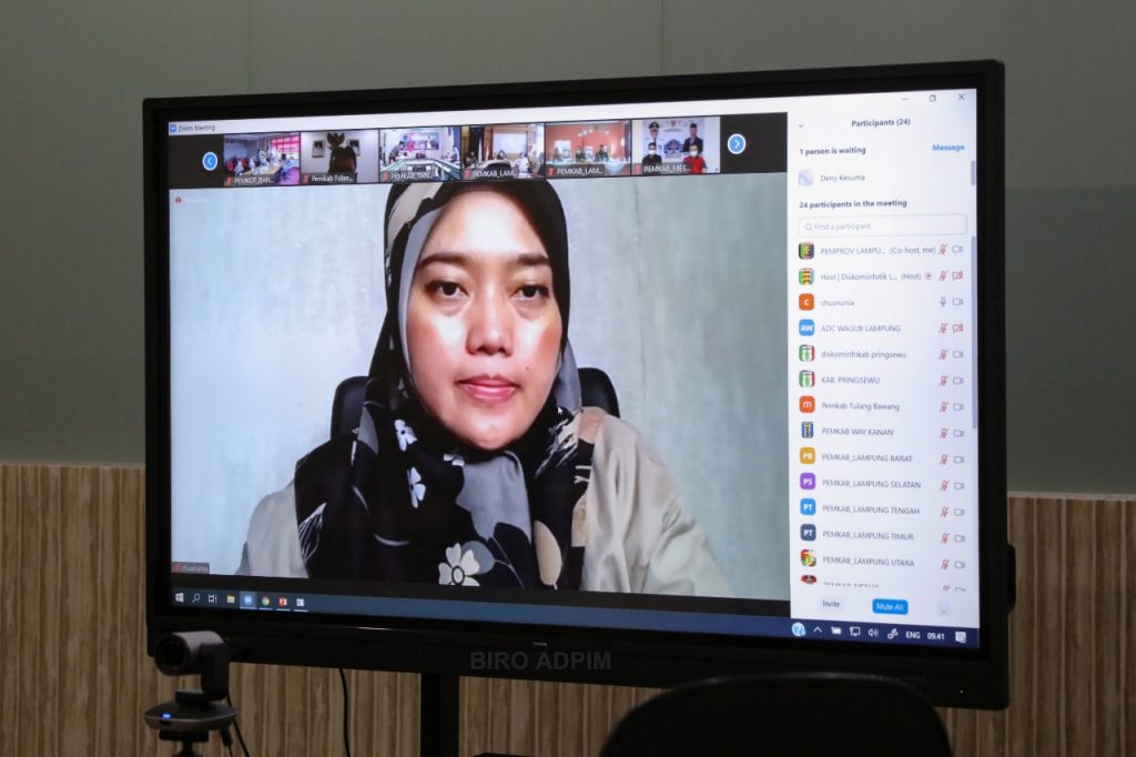 Wakil Gubernur Lampung Pimpin Rapat Koordinasi Persiapan Natal dan Tahun Baru 2021