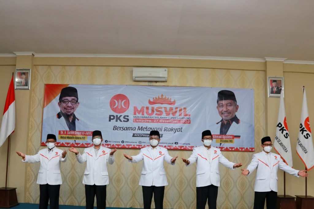 Inilah 8 Pimpinan PKS Lampung Periode 2020-2025