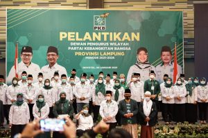 Dibuka Gus Ami Secara Online, Nunik Kembali Nakhodai PKB Lampung