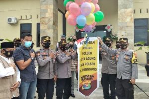 Kapolres Tanggamus Resmikan Gedung Polsek Kota Agung dan Polsek Pulau Panggung