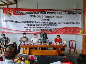 Sosialisasi Perda AKB, Dewi Nadi Ajak Patuhi Protokol Kesehatan