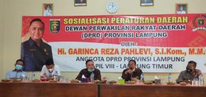 Garinca Reza Ajak Masyarakat Lamtim Perangi Covid-19