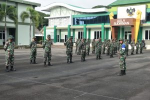 Korem 043/Gatam Laksanakan Latihan Perorangan TW I tahun 2021