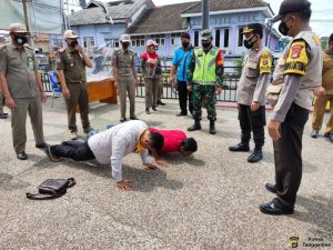 Operasi Yustisi, Tim Gabungan Satgas Covid-19 Tanggamus Tindak 346 Pelanggar