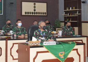 Danrem 043 Gatam Ikuti Vicon yang Dipimpin Itjenad