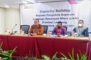OJK Laksanakan Kegiatan Capacity Building Bagi Pengelola Koperasi LKM di Lampung