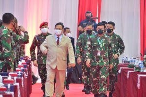 Menhan Berikan Pembekalan kepada Peserta Rapim TNI Tahun 2021