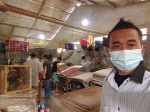 Usaha Sablon di  Perumahan Adiasa Solear  Diduga Tidak Memilik Izin Resmi Bahkan Pembuangan Air Mengandung Limbah Buang Asal