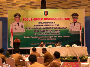 BPKAD Lampung Gelar Fokus Grup Diskusi Dalam Rangka Peningkatan Kualitas Pertanggungjawaban Pelaksanaan APBD Kabupaten/Kota