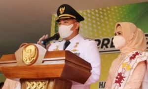 Dilantik jadi Bupati Pesawaran Periode Keduanya, Dendi Janji Prioritaskan Sektor UMKM dan Kesehatan Tingkat Desa