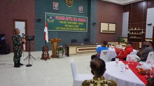 Danrem 043/Gatam Terima Audensi dan Silaturahmi Ormas Asem Pade