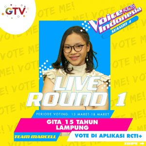 Gita Asmara Buat Rizki Febian Menangis di Ajang The Voice Kids Indonesia Season 4, Ini Sebabnya !