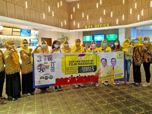 Partai Golkar Gelar Nobar Film Habibie & Ainun 3 Serentak, Lampung Dipusatkan di XXI MBK