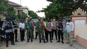 Prajurit Korem 043/Gatam Gelar  Patroli dan Pengamanan Hari Paskah