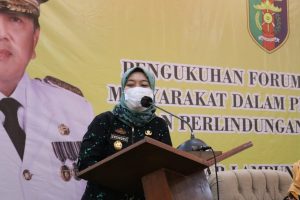 Wakil Gubernur Lampung Kukuhkan Pengurus Forum Komunikasi Partisipasi Masyarakat Masa Bakti 2021-2023