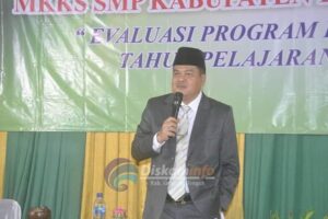 Bupati Musa Ahmad Buka Rakor MKKS SMP Se-Lamteng