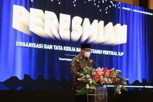 Reorganisasi Instansi Vertikal Direktorat Jenderal Pajak Diresmikan