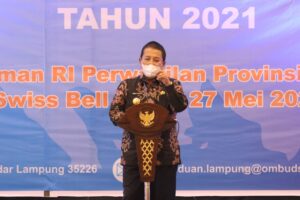 Hadiri Penandatanganan dan Deklarasi Komitmen Kada Dalam Penyelenggaraan Pelayanan Publik, Gubernur Arinal Ingatkan Janji Kepala Daerah saat Kampanye