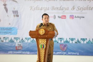 Gubernur Lampung Dorong PKK Wujudkan 3 Program Prioritas: Penanganan Covid-19, Keluarga Berencana dan Pencegahan Stunting