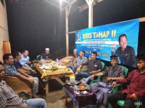 Kegiatan Reses, Nuril Anwar Serap Aspirasi Masyarakat Pesibar