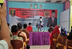 Wahrul Fauzi Silalahi Sosialisasi Perda Rembuk Desa di Kecamatan Way Panji
