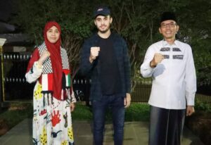 Ade Utami Ibnu Sambut Mahasiswa Asal Gaza Palestina