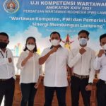 33 Peserta UKW PWI Lampung Lulus Kompetensi