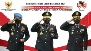 Refleksi Hari Lahir Pancasila 1 Juni, Kapolri: Bersatu dan Gotong Royong Melawan Covid-19
