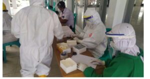 Polda Lampung Beri Bantuan 1000 Alat Test Rapid Antigen