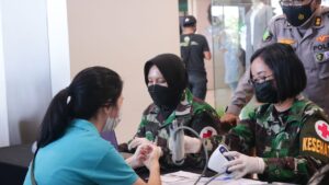 Polda Lampung Bantu Percepat Vaksinasi Massal