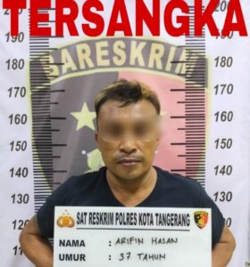 Polresta Tangerang Ringkus Residivis Pencuri Motor Seorang Ibu yang Belanja di Pasar