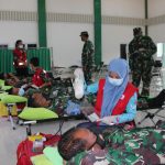 Korem 043/Gatam Adakan Gerakan Donor Darah 1000 Kantong