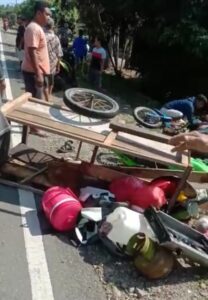 Lakalantas Roda Dua di Pesibar Renggut Tiga Nyawa