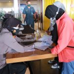 Gelar Vaksinasi Kedua di MBK, Polda Lampung Imbau Warga Konsisten Prokes
