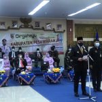 Rayakan HUT ke-14 Kabupaten Pesawaran, Bupati Dendi Berharap Masyarakat Tingkatkan Prokes