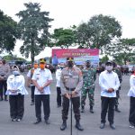 Kapolda Lampung Pimpin Apel Kesiapan Vaksinasi Keliling Covid-19