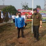 Bupati Dendi Kunjungi Sekretariat KNPI Pesawaran
