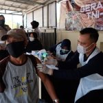 Sukseskan Program Pemerintah, Satlantas Polresta Tangerang Gelar Vaksinasi bagi Pemohon SIM