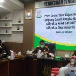 Tetap Menerapkan Prokes 5M pada Peringatan Hari Bhakti Adhyaksa ke-61, Ini Sejumlah Kegiatan Kejati Lampung!