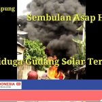Diduga Gudang Penimbunan Solar Kebakaran