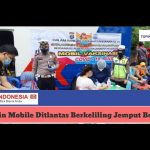 Vaksin Mobile Ditlantas Berkeliling Jemput Bola