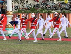 Provinsi Lampung Torehkan Sejarah pada Peringatan HUT RI ke 76 Tahun 2021