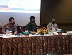 Rapat Kesiapan PON XX Bareng Forkopimda Mimika, Kapolri: Perlu Langkah Extraordinary Cegah Covid-19 di Indonesia