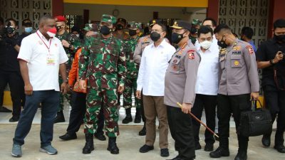 Tinjau Venue PON Panjat Tebing dan Biliar di Mimika, Kapolri Pastikan Pengamanan dan Prokes