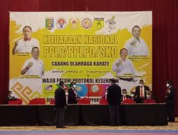 Gubernur Lampung buka Kejuaraan Nasional Karate Pusat Pembinaan dan Latihan Olahraga Pelajar