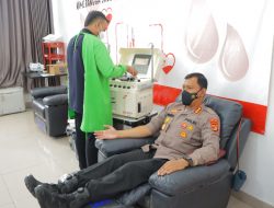 Donorkan Plasma Konvalesen, Kombes Pandra : Setetes Darah Kita Berguna Untuk Orang Lain