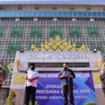 Gubernur Arinal Dampingi Menteri BUMN dan Menag Tinjau Asrama Haji Lampung sebagai Rumah Sakit Darurat Covid-19