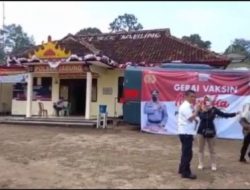 Ditreskrimum Polda Lampung Melaksanakan Gerai Vaksin di Jabung Lampung Timur